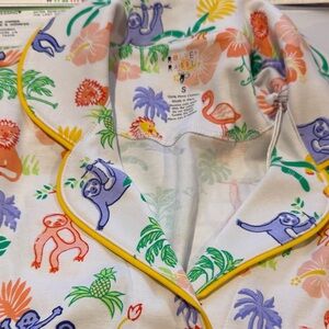 Roller Rabbit Multicolor Animal Print Pajama Set